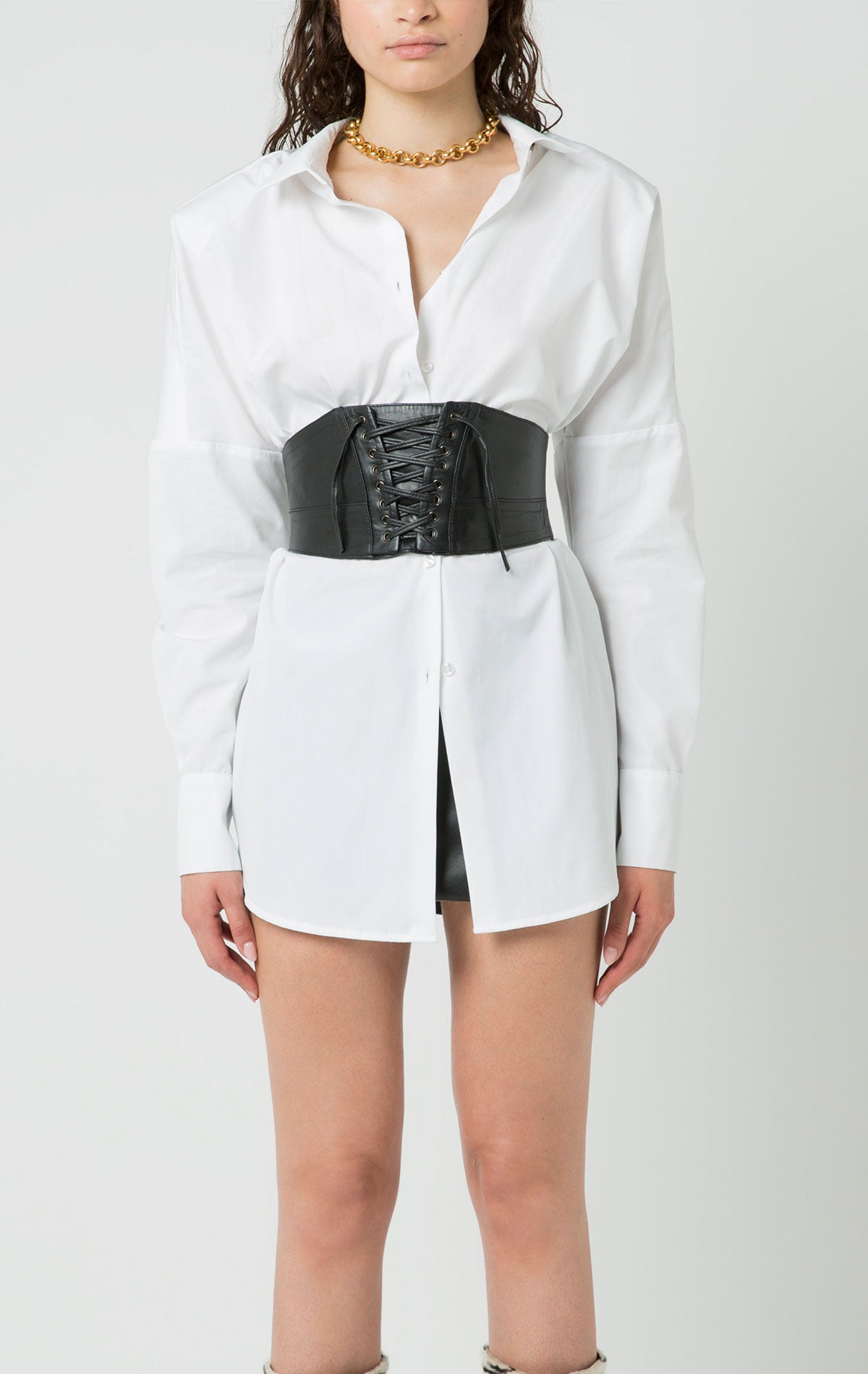 Chiara Shirt White Cotton - Silvia Astore