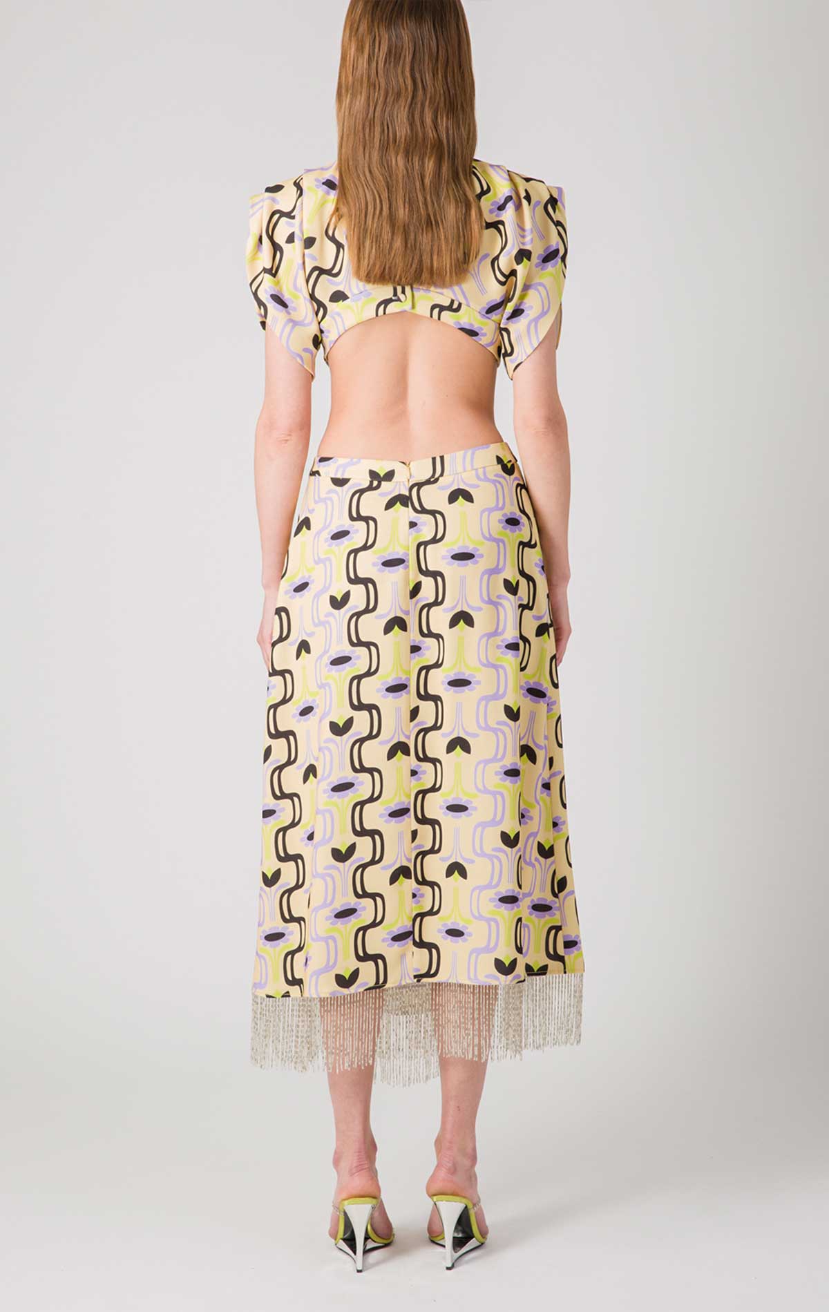 Raquel Dress Butter Crepe Cady - Silvia Astore