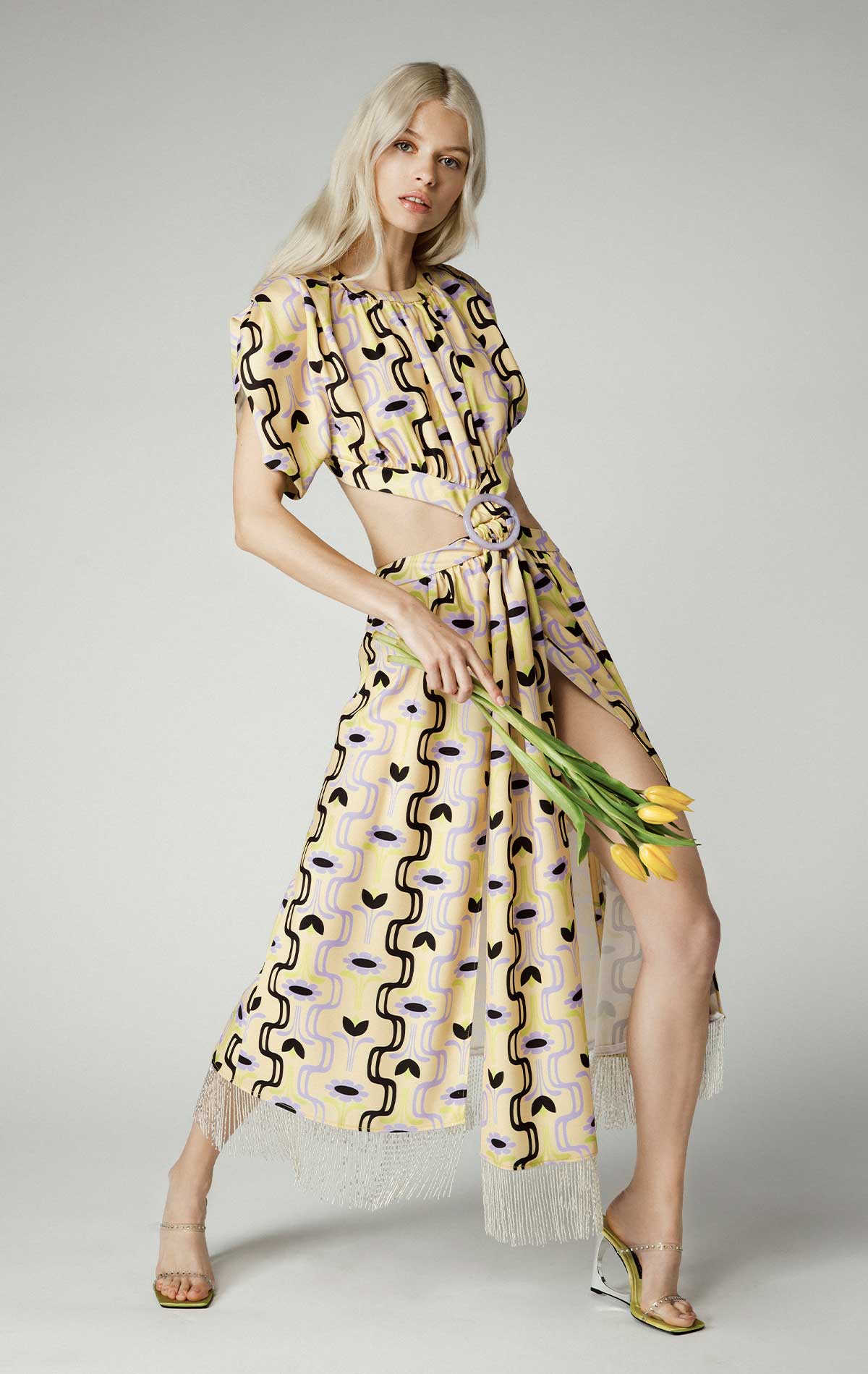 Raquel Dress Butter Crepe Cady - Silvia Astore