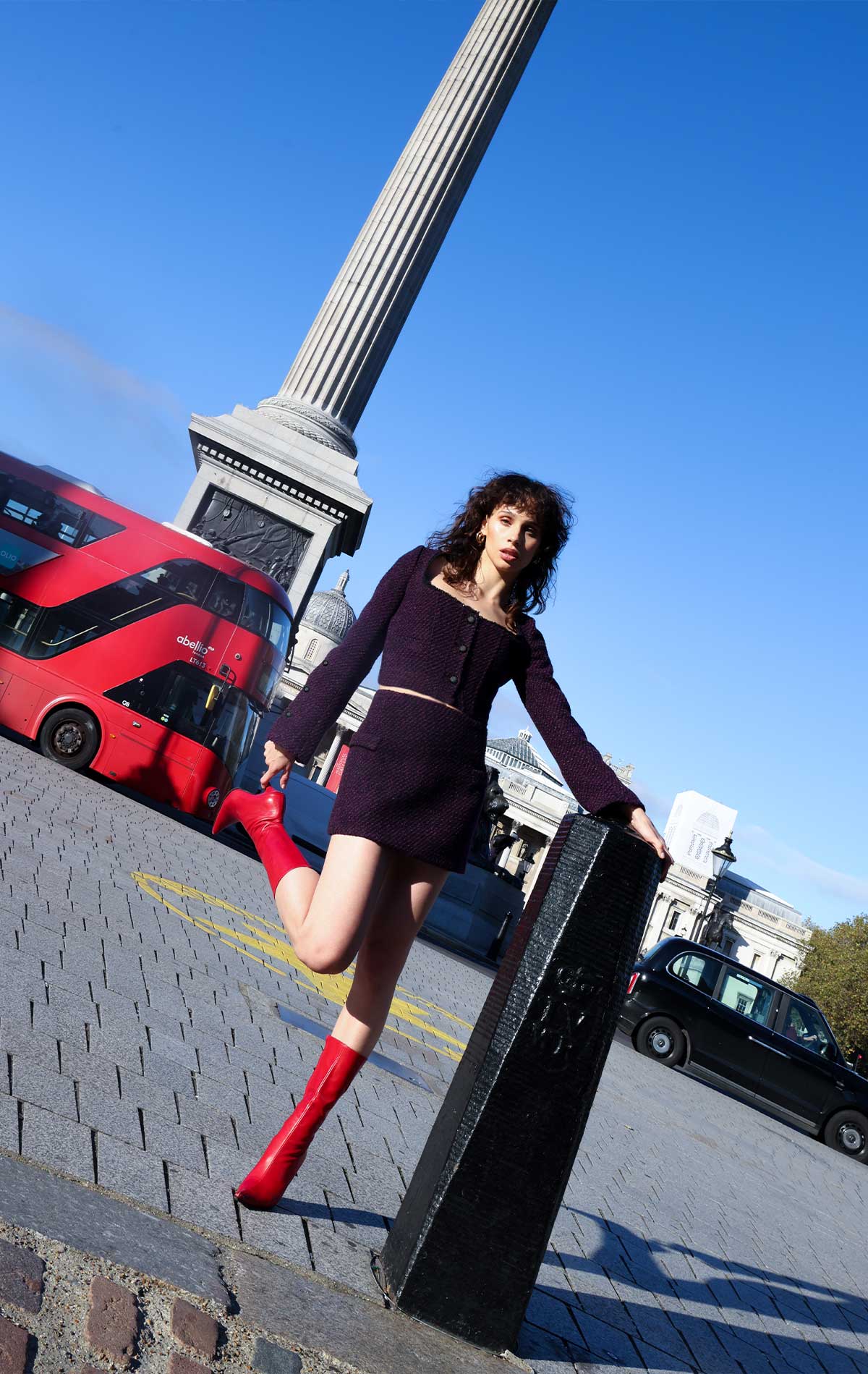 Sophie Set Plum - Silvia Astore