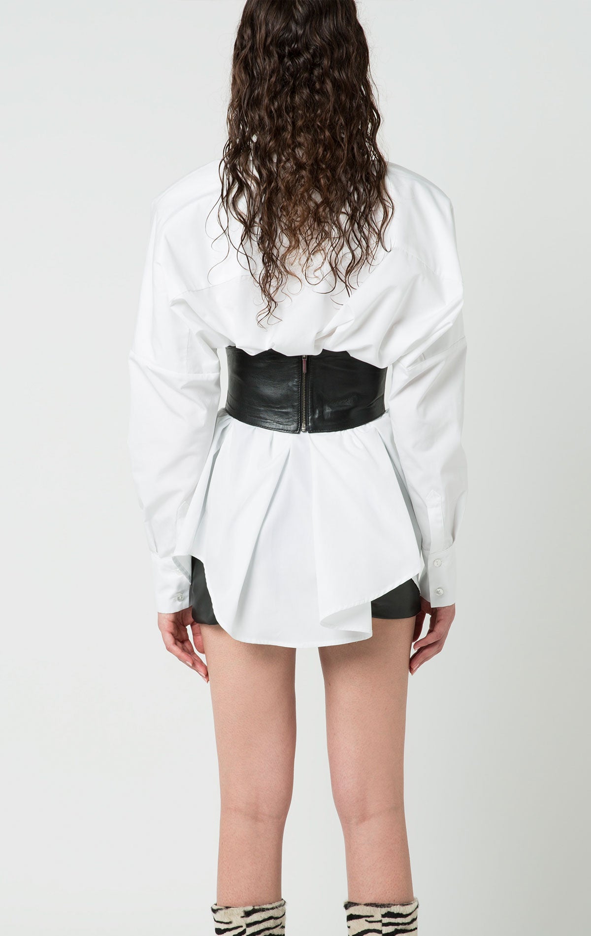 Chiara Shirt White Cotton - Silvia Astore
