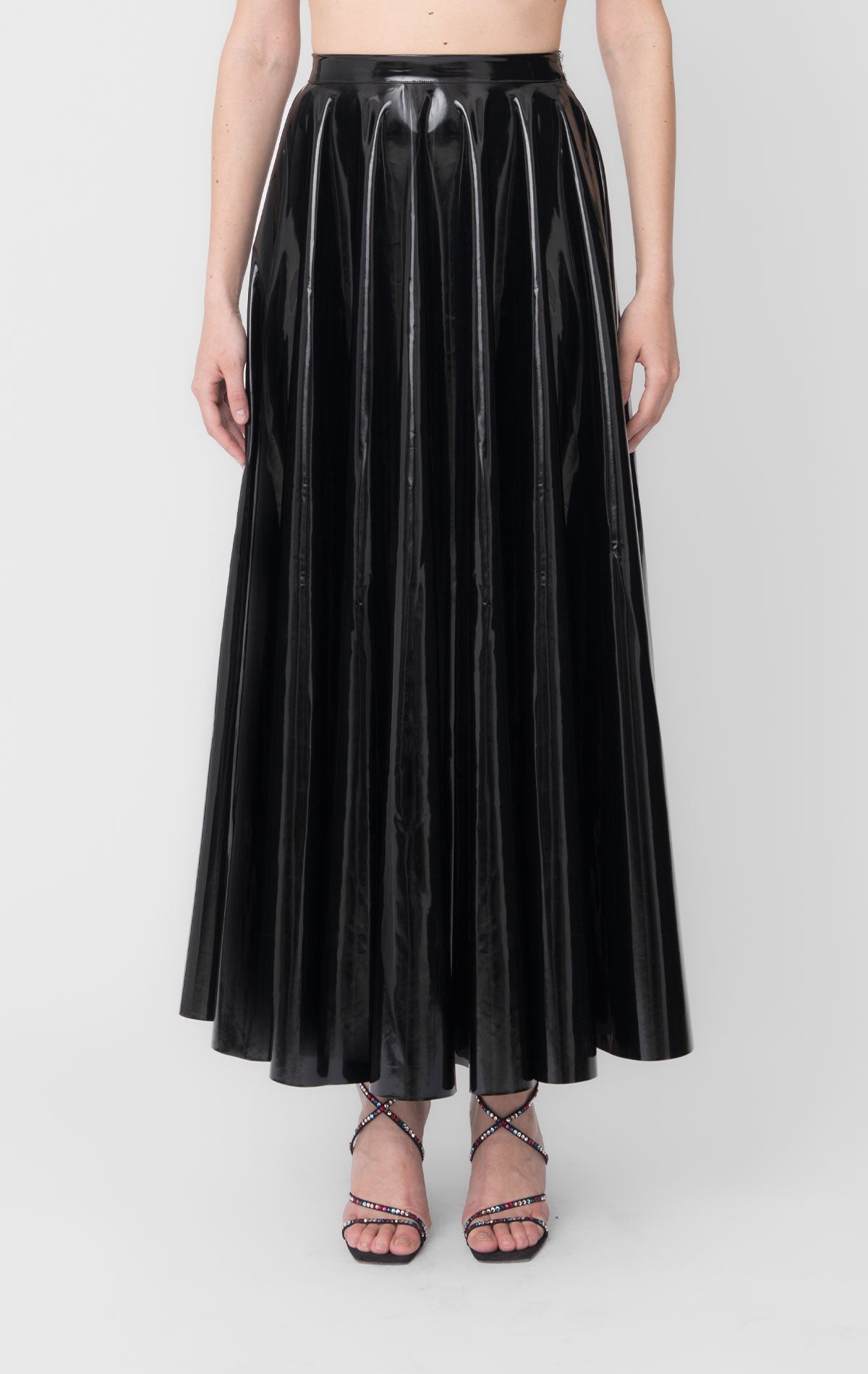 Gio Skirt Black Latex - Silvia Astore