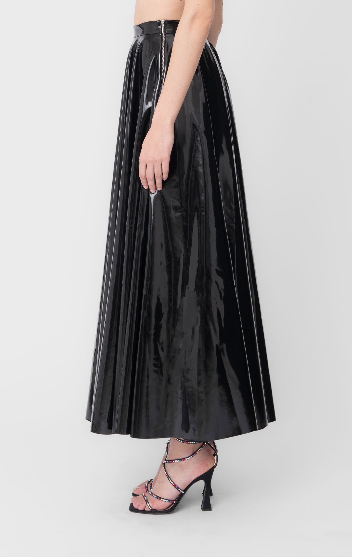 Gio Skirt Black Latex - Silvia Astore