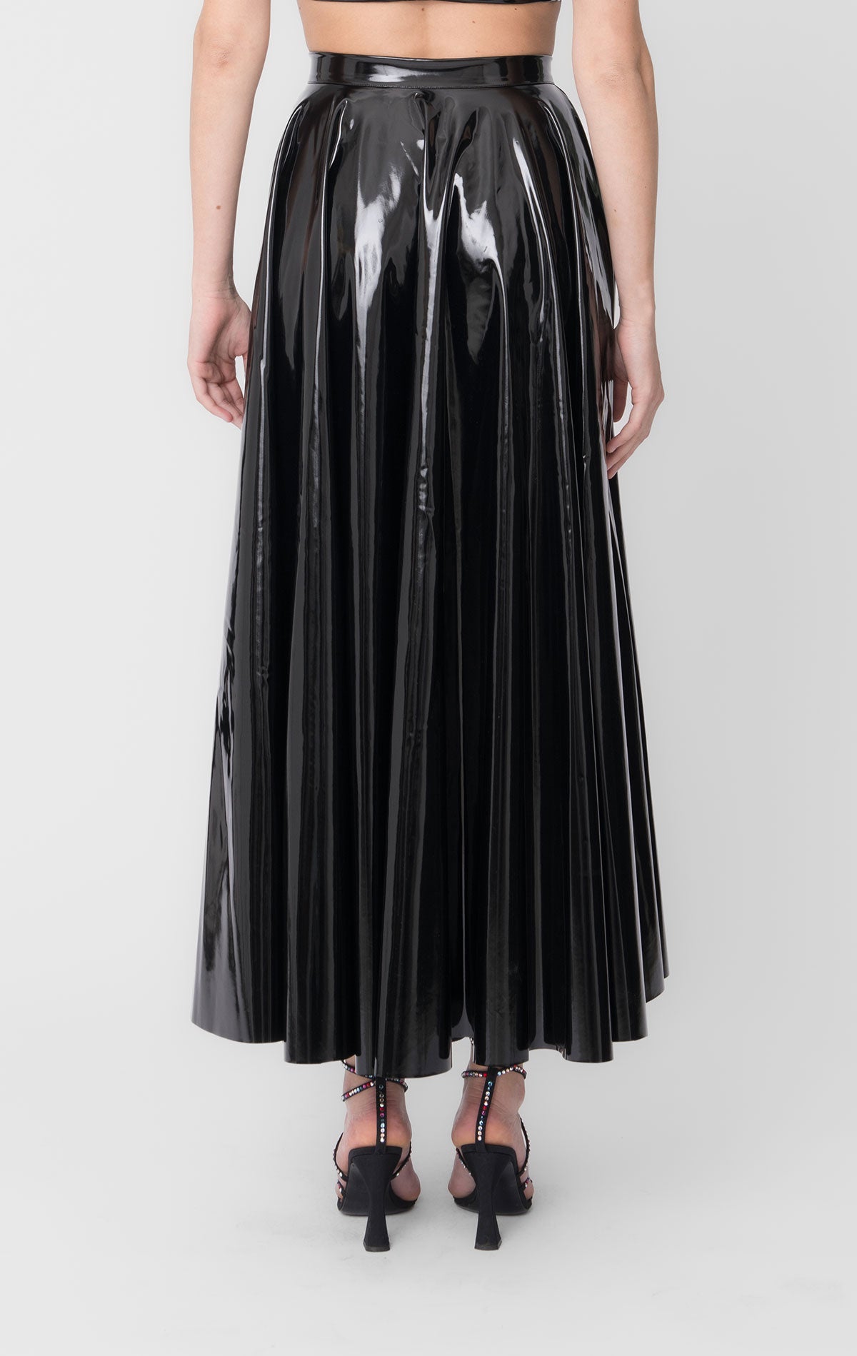 Gio Skirt Black Latex - Silvia Astore