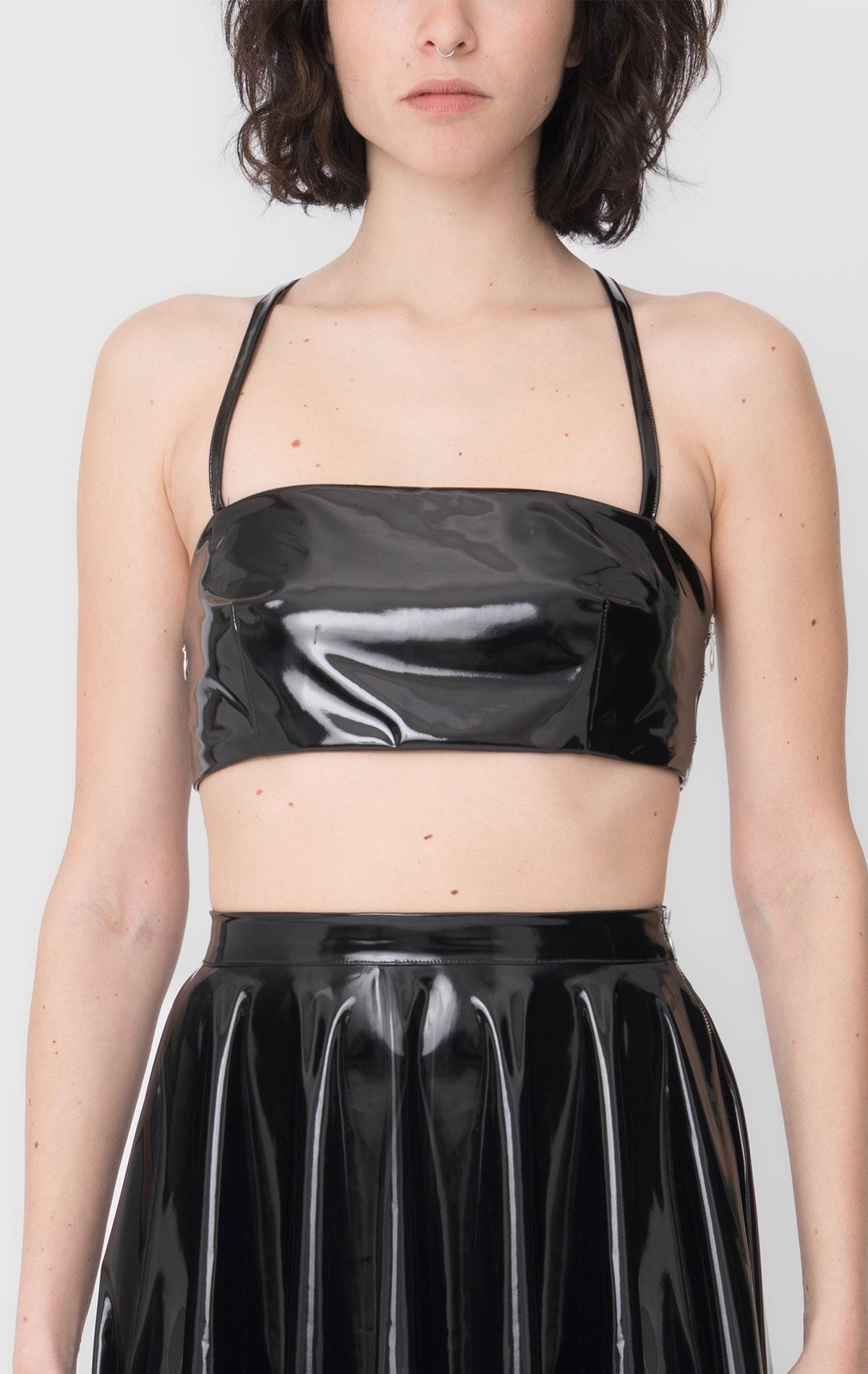 Gio Bralette Black Latex - Silvia Astore